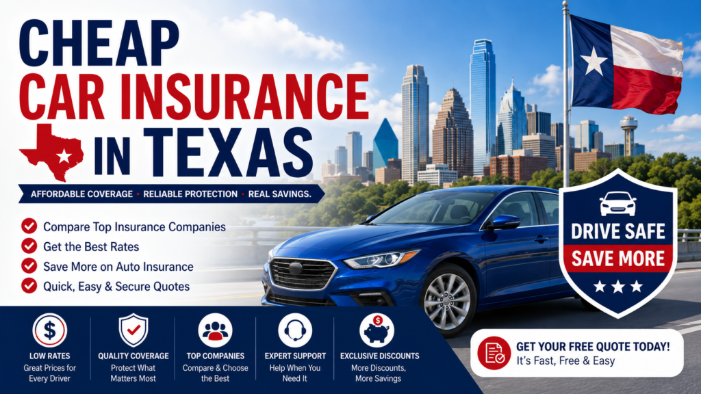 Cheap Car Insurance in Texas